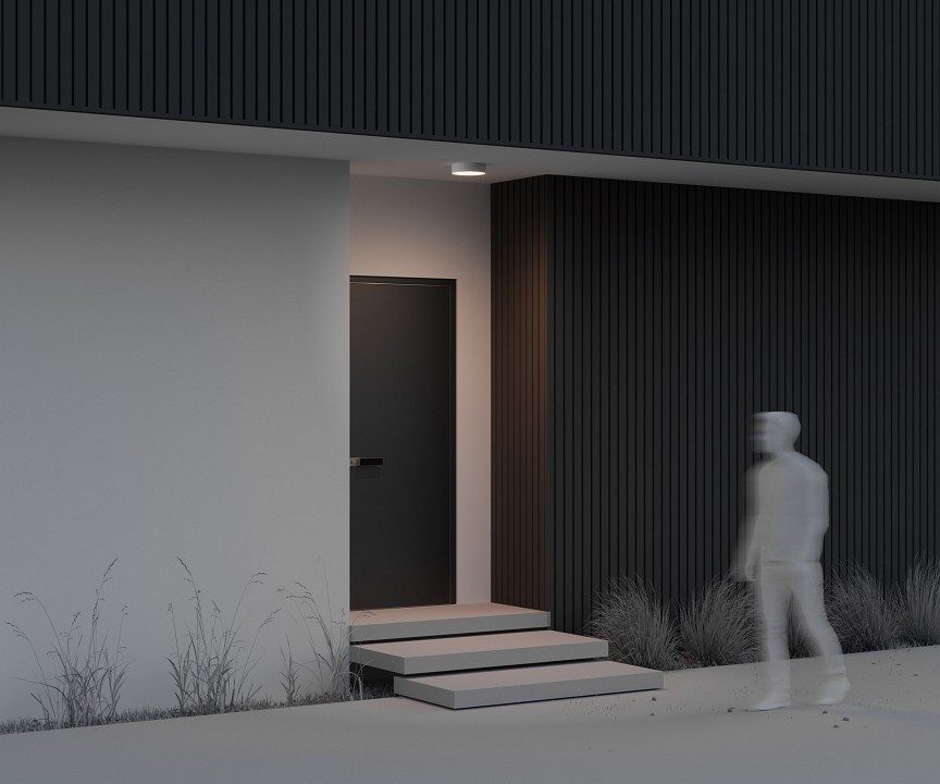 Накладной светильник maytoni zon ip o431cl-l30w3k