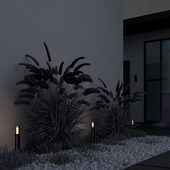 Наземный низкий светильник maytoni glide o437fl-01gf1