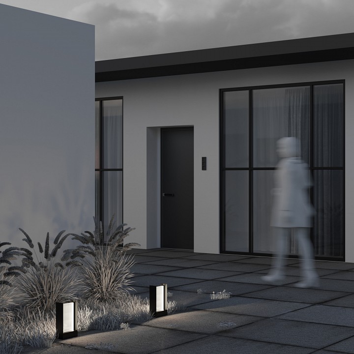 Наземный низкий светильник maytoni reso o445fl-l20gf3k