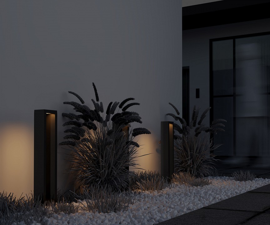 Наземный высокий светильник maytoni goll o462fl-l10gf3k