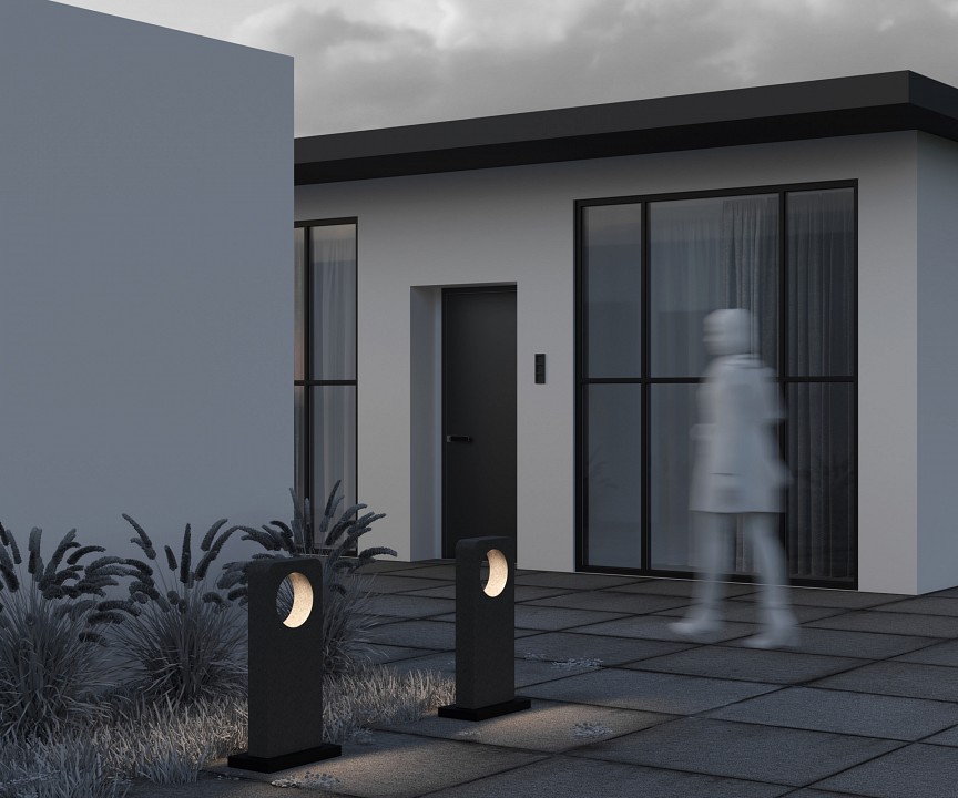 Наземный низкий светильник maytoni betone o469fl-l7cm3k1