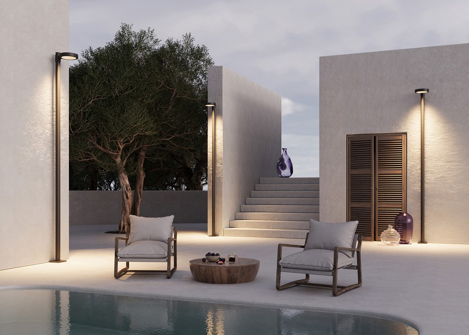 Крепление для фонарного столба maytoni pillar o473p-gf