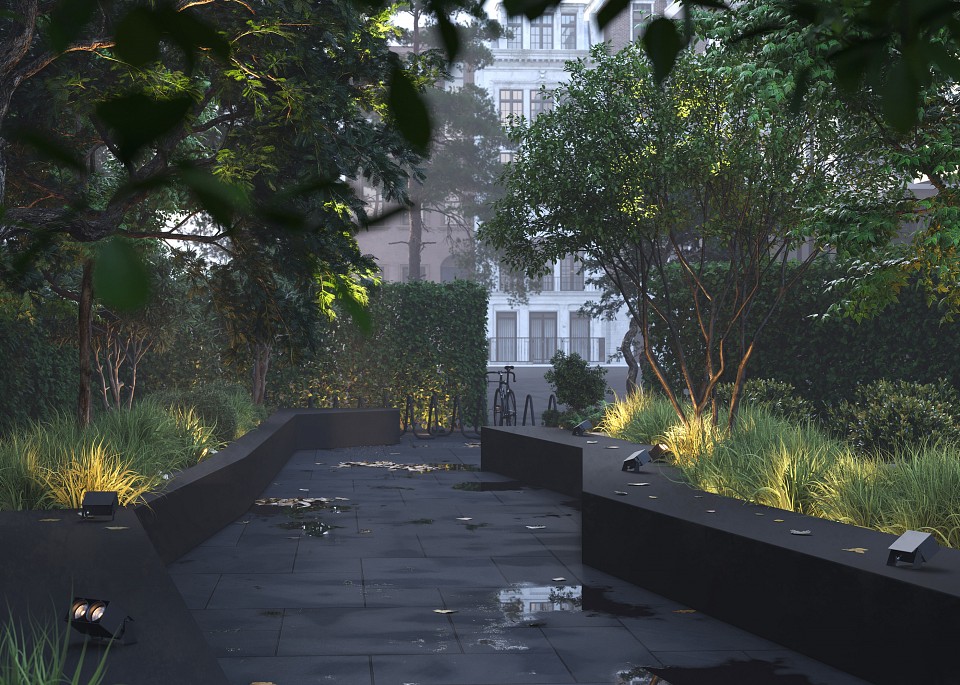 Настенный прожектор maytoni spot o486fl-l10gf3k