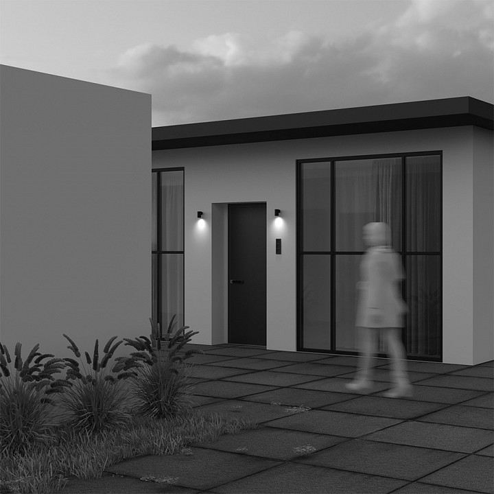 Светильник на штанге maytoni clyde o493wl-01b