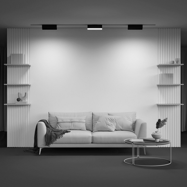 Накладной светильник maytoni basis rot tr075-2-20w4k-b