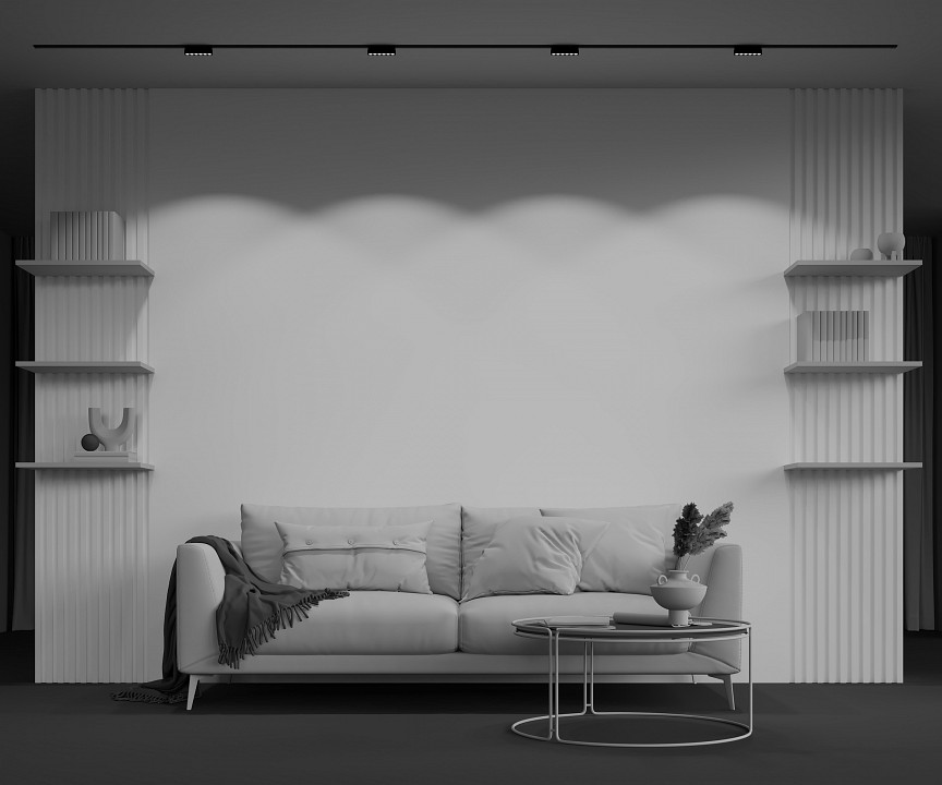 Накладной светильник maytoni points tr082-1-6w4k-m-b