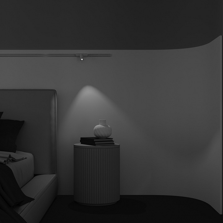 Светильник на штанге maytoni focus led tr103-1-5w3k-m-w