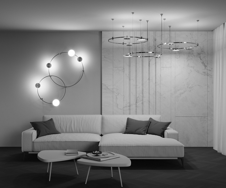 Накладной светильник maytoni plato tr152-1-7w3k-bs