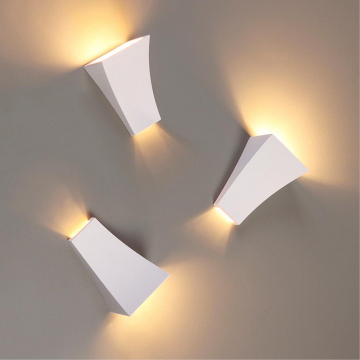 Накладной светильник odeon light gips 3882/1w