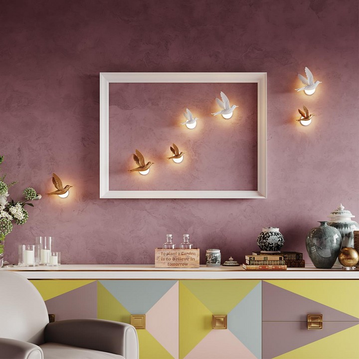 Фигура настенная odeon light colombella 4310/3wla