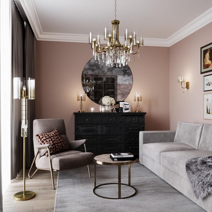 Настольная лампа декоративная odeon light nicole 4886/1t