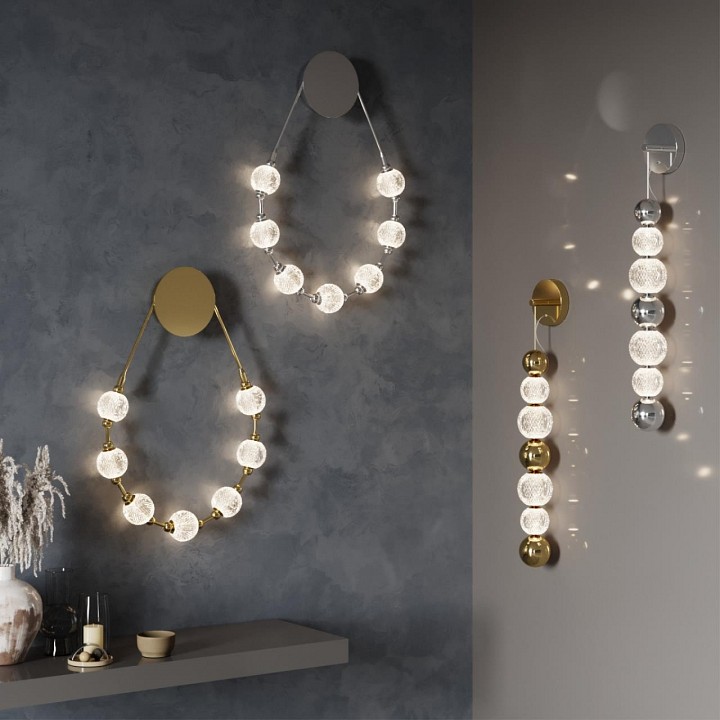 Бра odeon light crystal 5007/25wl