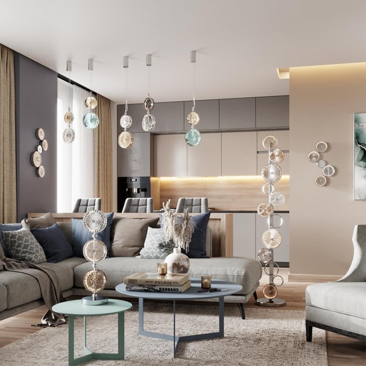 Подвесной светильник odeon light caramella 1 5416/13lc
