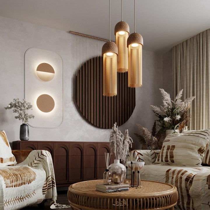 Накладной светильник odeon light cork 7073/15wl