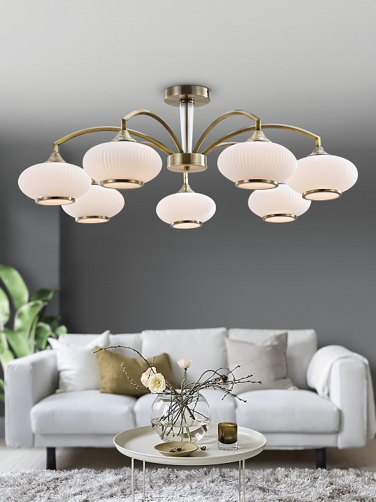 Люстра на штанге rivoli avarice б0055609