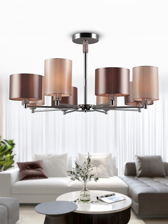 Люстра на штанге rivoli ebony б0055619