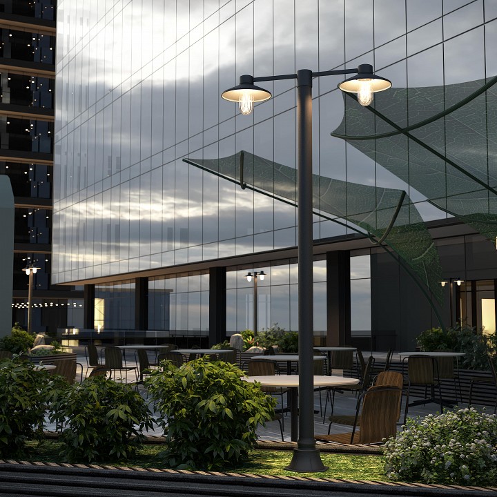 Фонарный столб st-luce basko sl9542.705.02