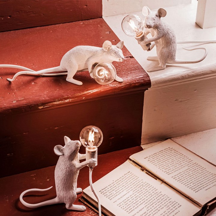 Зверь световой seletti mouse lamp 15222