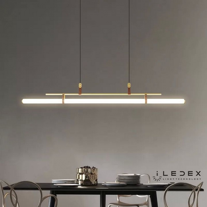 Подвесной светильник iledex zoom 9498p-46w-3000k gl-br-wh