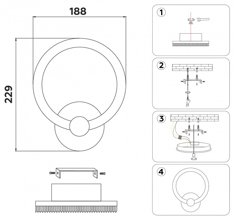 Бра ambrella light fa fa3849