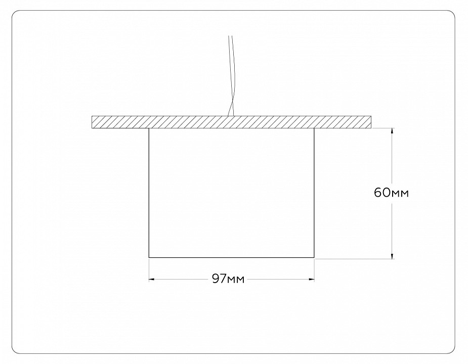 Накладной светильник ambrella light tn tn52892
