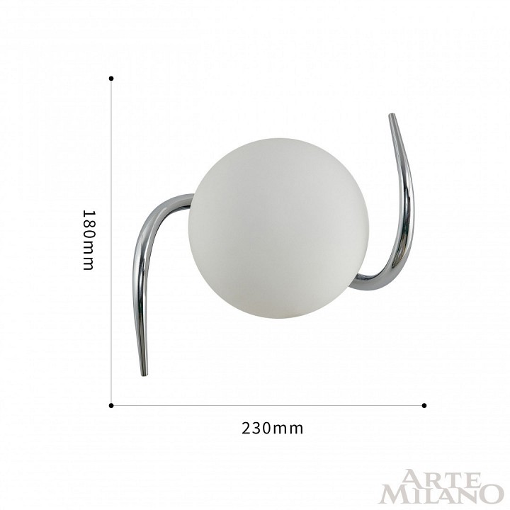 Бра arte milano neapolis-71007 271007/1b ni