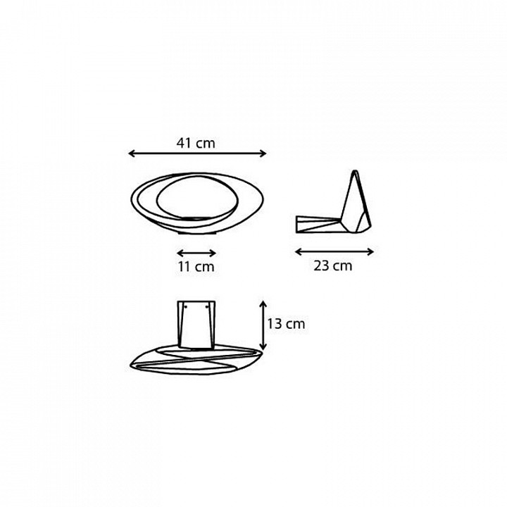 Накладной светильник artemide 1190010a