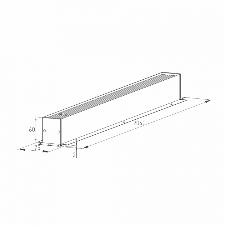 Трек встраиваемый arlight mag-45 028066(1)