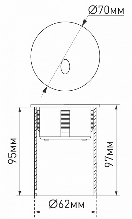 Встраиваемый светильник arlight gap 031166