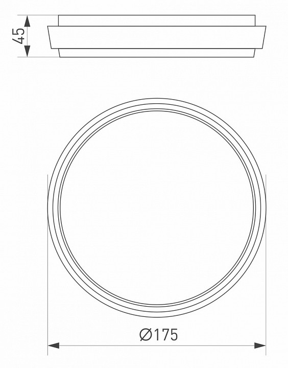 Накладной светильник arlight giro 032421