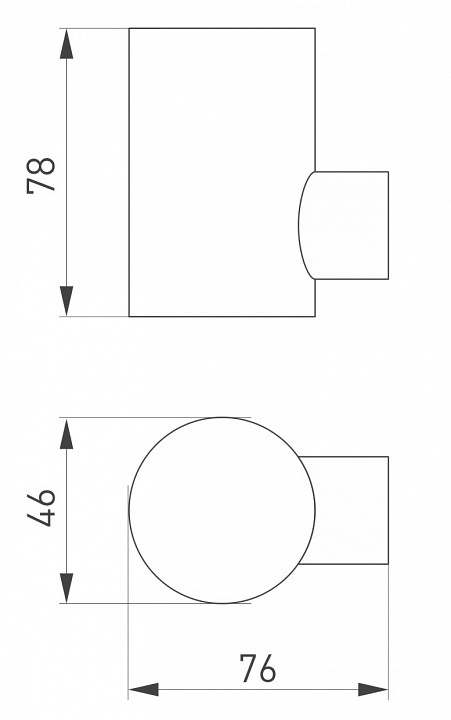 Светильник на штанге arlight ray 033310