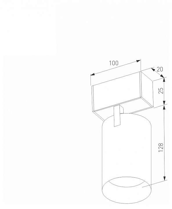 Светильник на штанге arlight mag-25 033678(1)