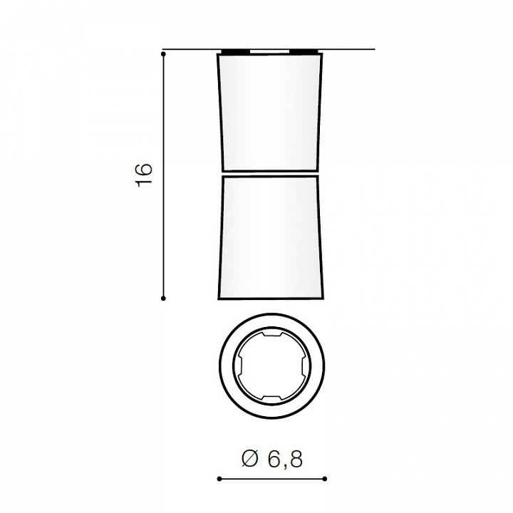 Светильник на штанге azzardo lino az1479