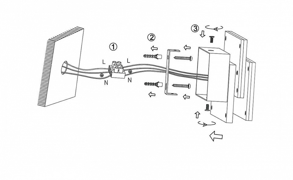 Накладной светильник designled gw 00-00003018