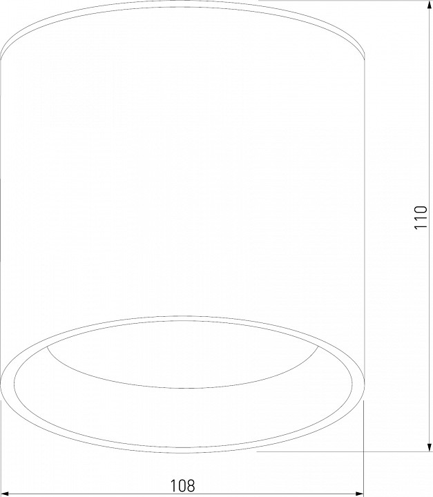 Накладной светильник elektrostandard light led a056271