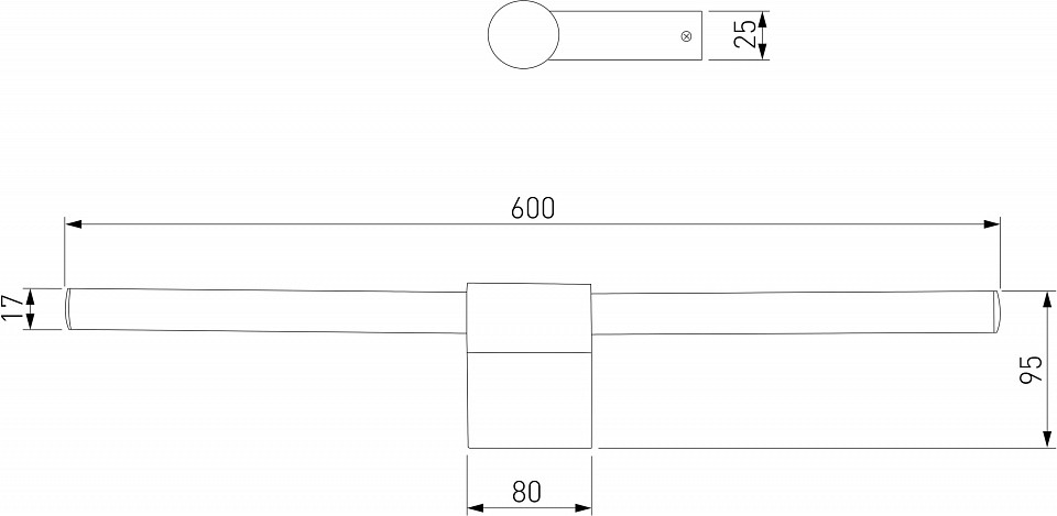 Подсветка для картины elektrostandard luar a062889