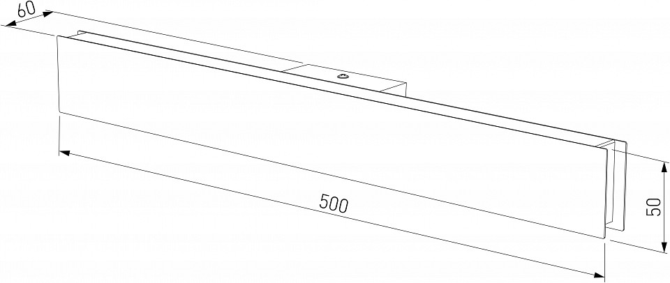 Накладной светильник elektrostandard line a063012