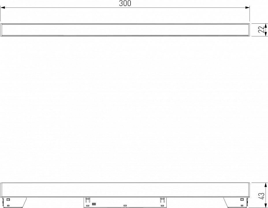 Встраиваемый светильник elektrostandard slim magnetic a063539