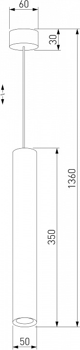 Подвесной светильник elektrostandard base a064189