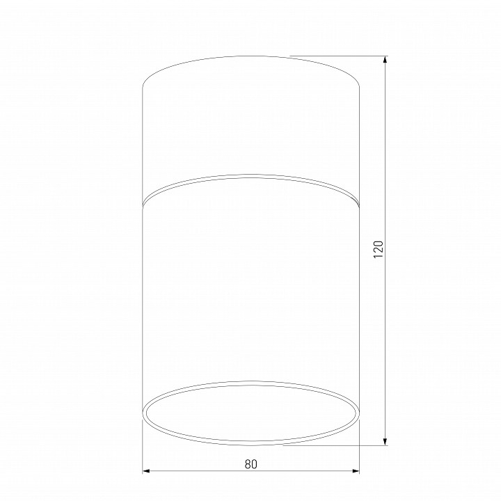 Накладной светильник elektrostandard lumen a064707