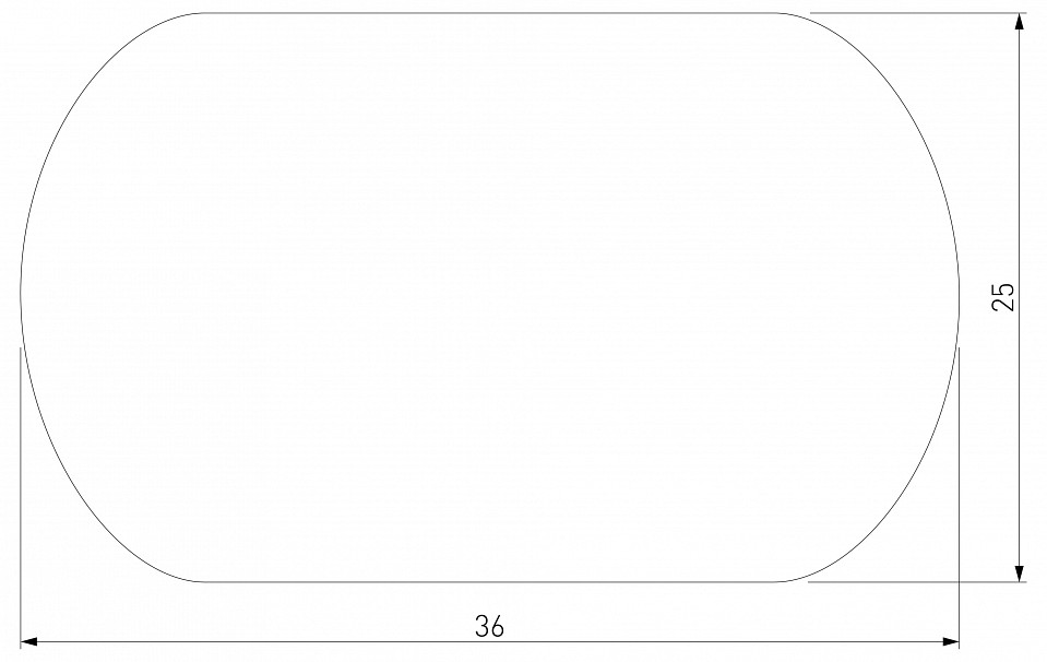 Набор заглушек для трека elektrostandard slim magnetic a064724