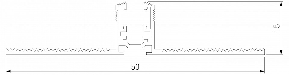 Трек встраиваемый elektrostandard mini magnetic a065630