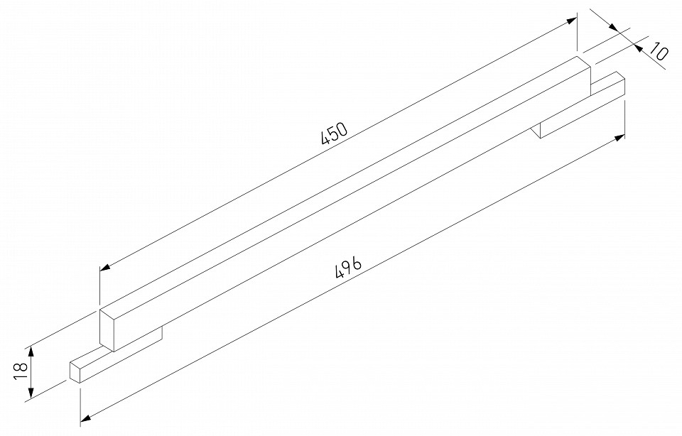 Встраиваемый светильник elektrostandard mini magnetic a065653