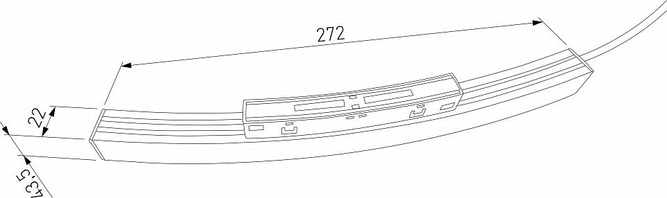 Блок питания elektrostandard slim magnetic a066520