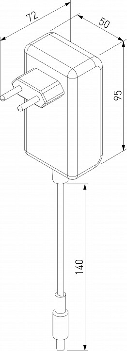 Блок питания elektrostandard mini magnetic a067265