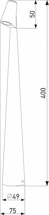 Настольная лампа декоративная elektrostandard elite elite черный (tl70250)