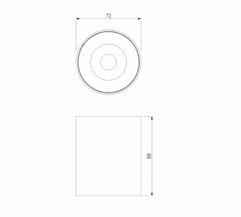 Накладной светильник elektrostandard primo 25116/led