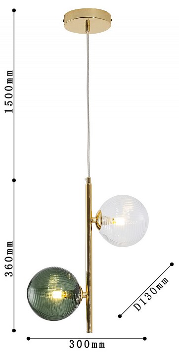 Подвесной светильник f-promo infilato 4035-2p