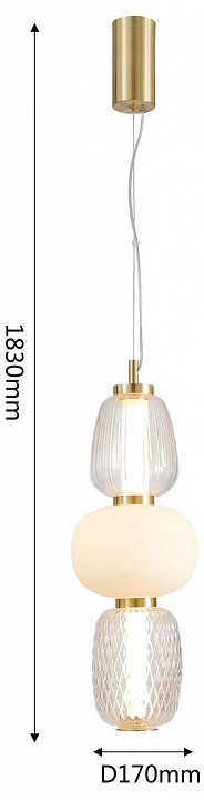 Подвесной светильник favourite bella 4057-1p