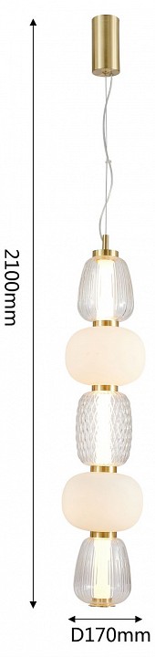 Подвесной светильник favourite bella 4057-2p